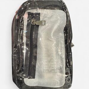 Transparent sling bag